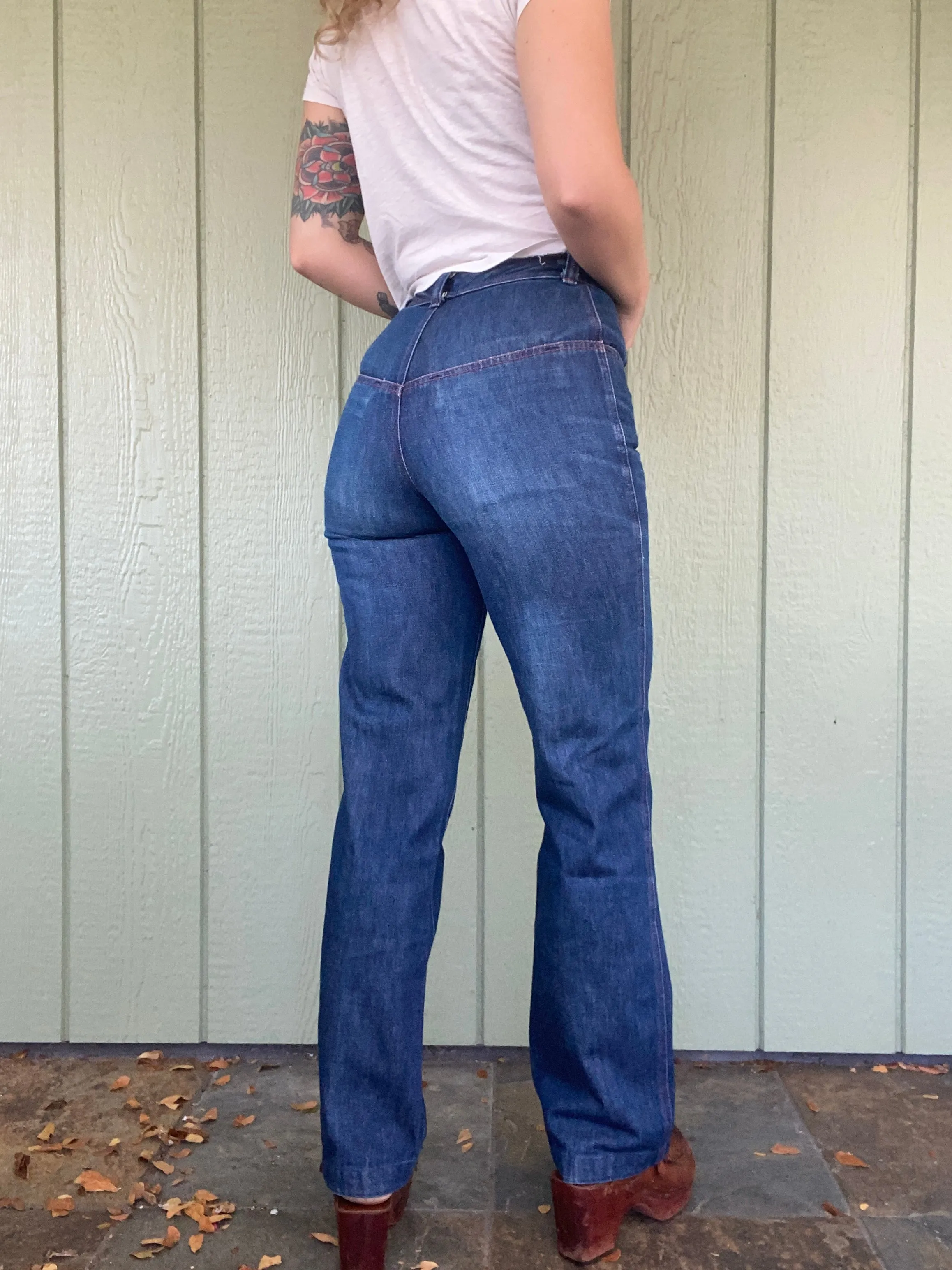 1980s Halston III Straight Leg Jeans