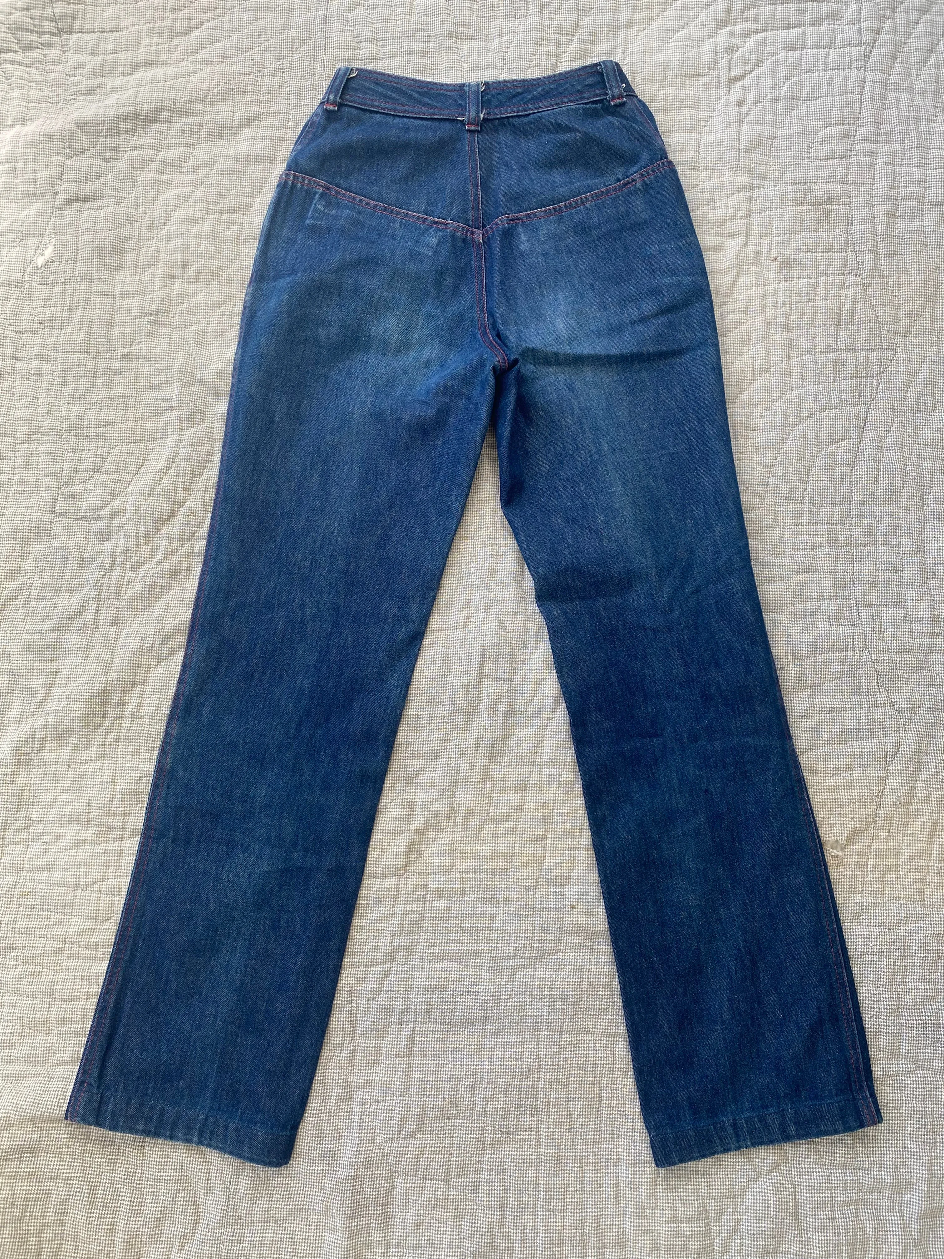 1980s Halston III Straight Leg Jeans