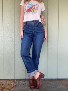 1980s Halston III Straight Leg Jeans