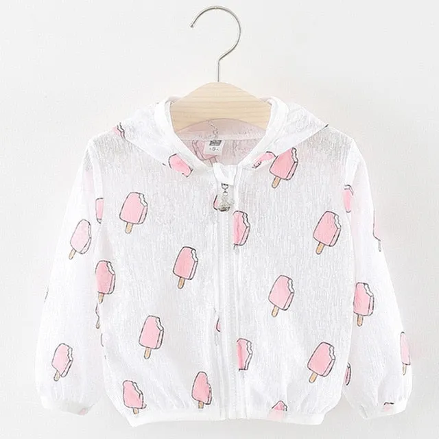 Baby Girls Coats 2019 New autumn Three rabbits cute