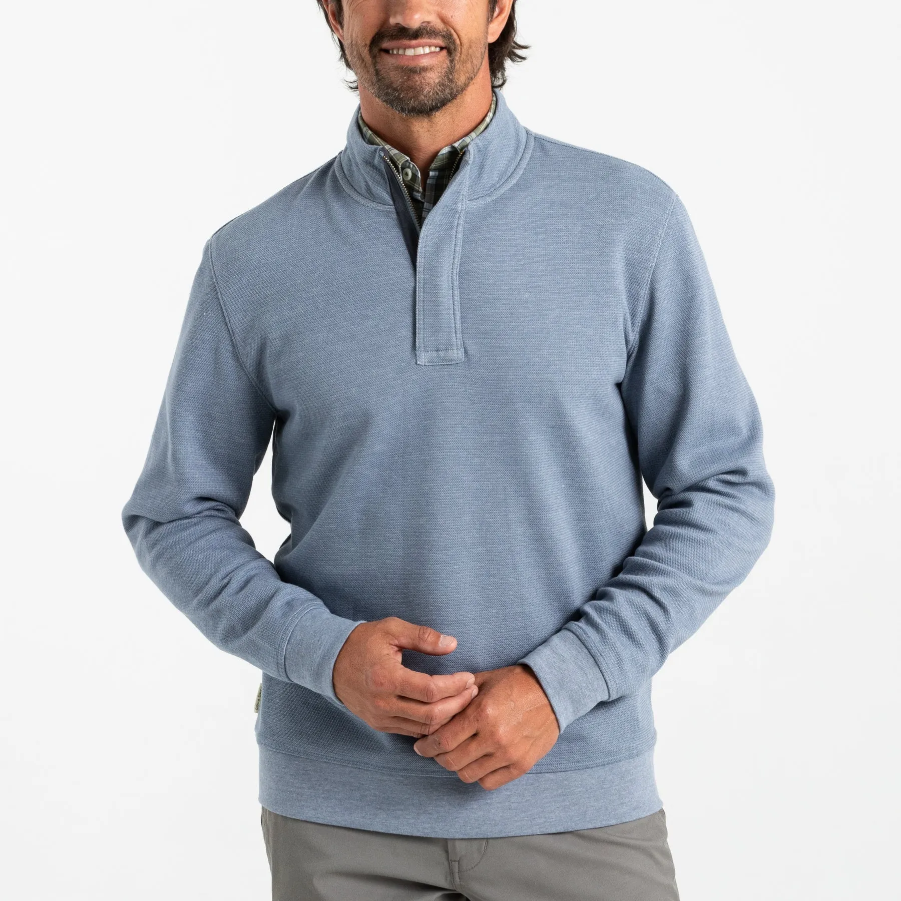 Bearing Pique Performance 1/4 Zip Pullover