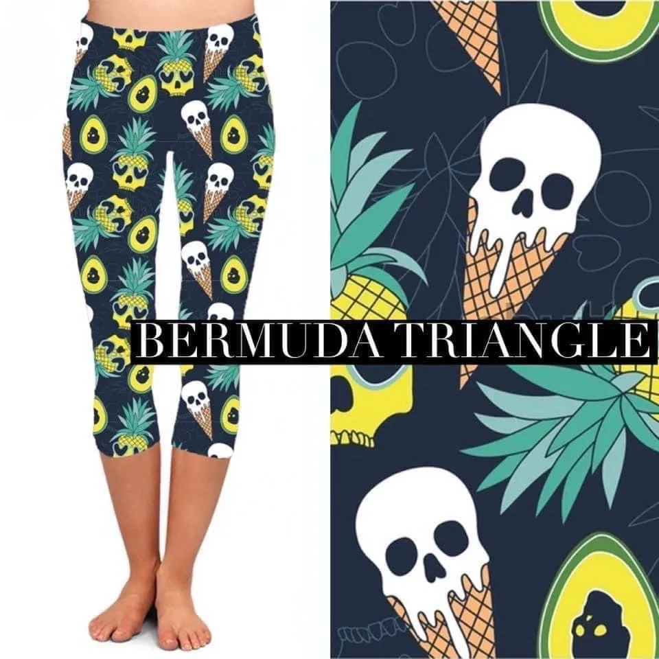 Bermuda Triangle Pocket Capri