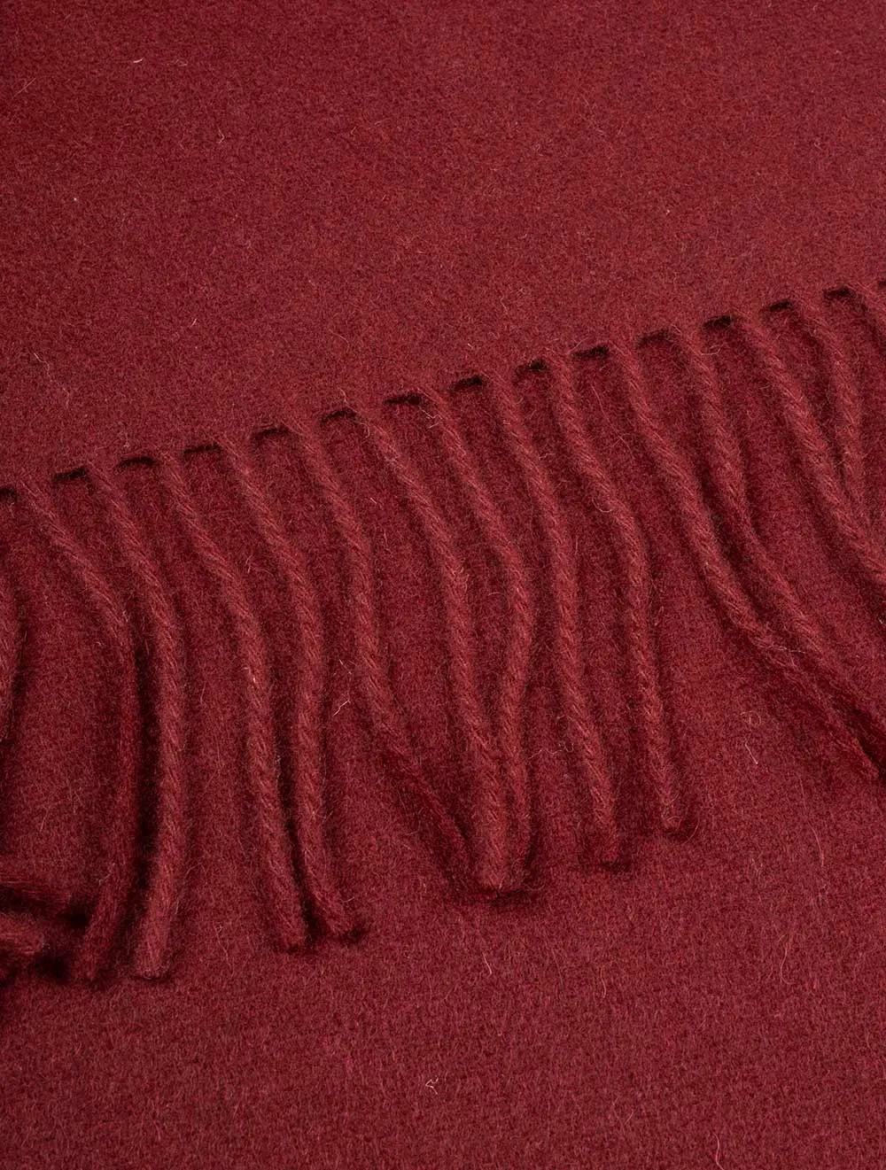 Cashmere Scarf Burgundy