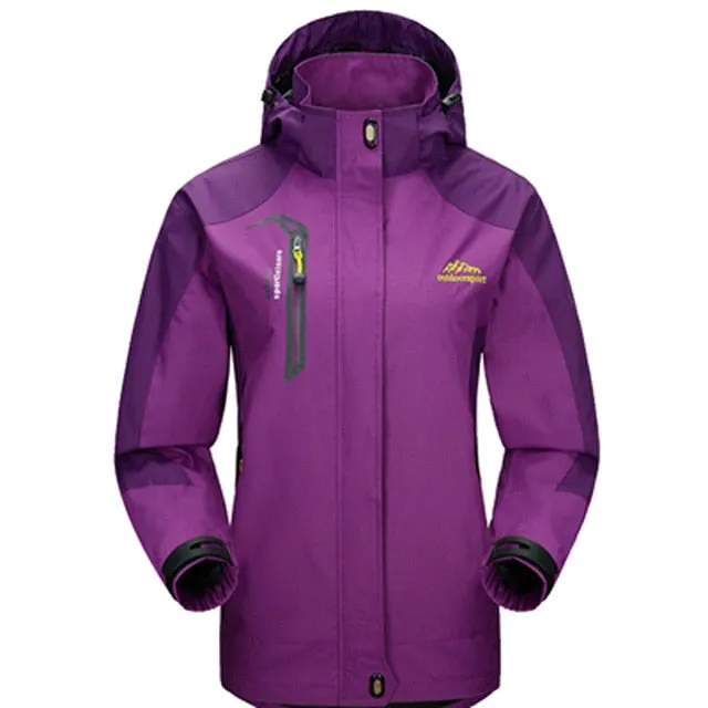 Casual Waterproof Coats With Hood For Women