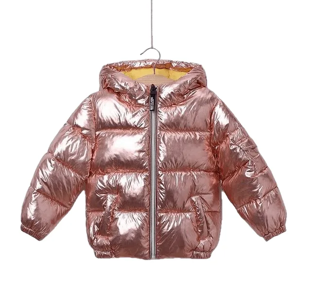 Children Winter Jacket Casual Hooded Coat