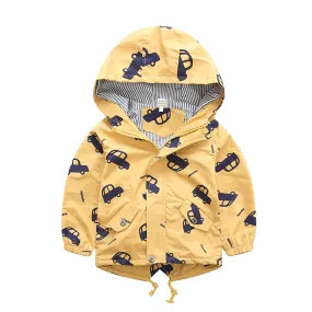 Cute Kids Outerwear Coats Print For Boys&Girls