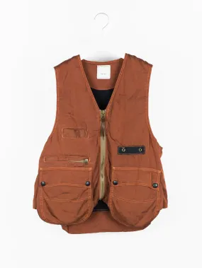 Dézert 90s Rust Orange Utility Vest