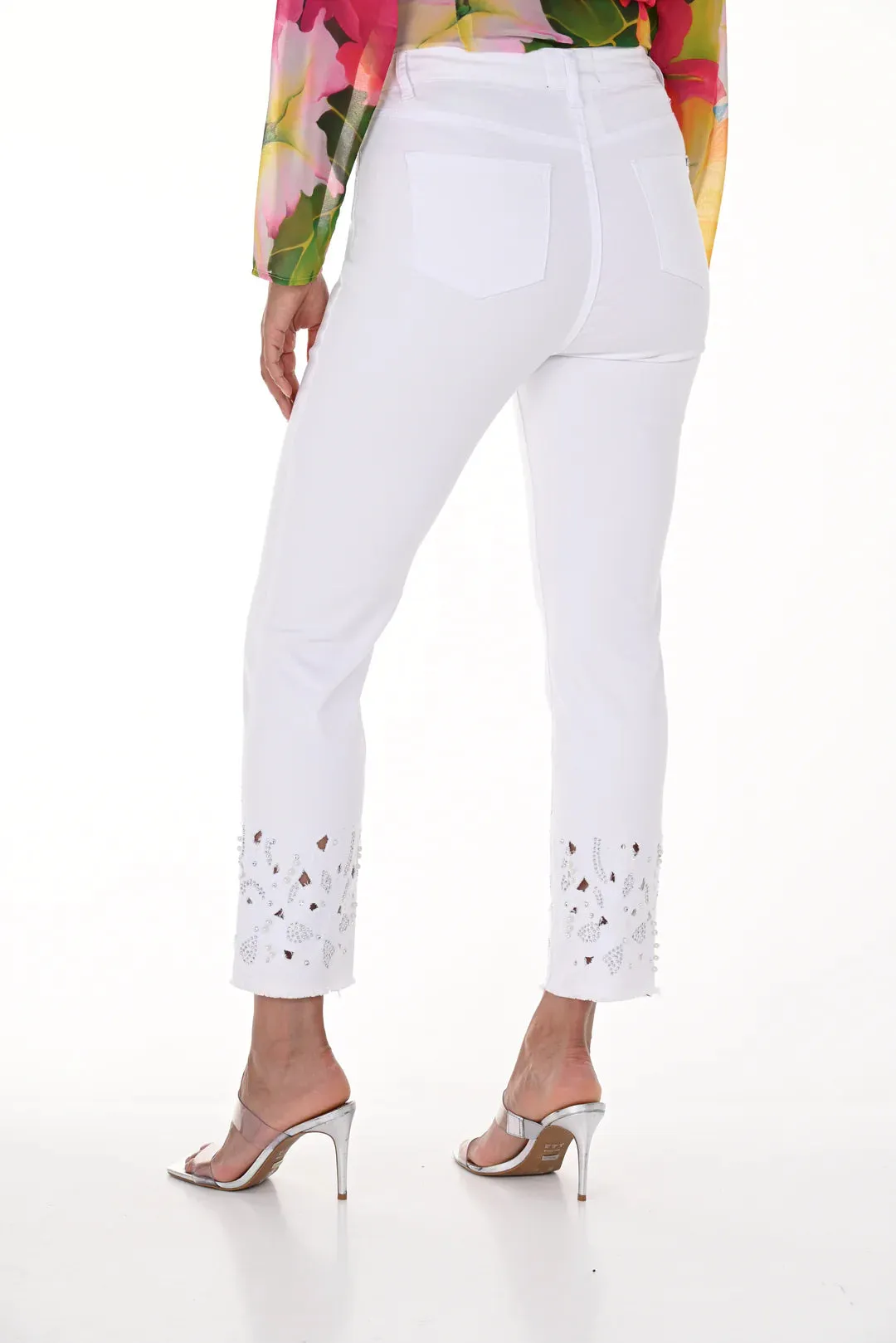 Frank Lyman #246212U white jeans