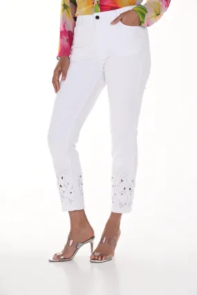 Frank Lyman #246212U white jeans