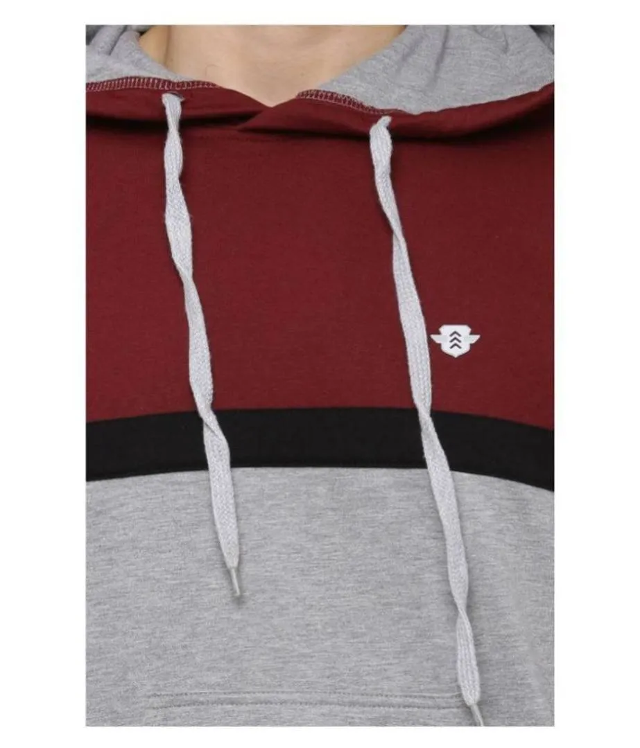 Full Sleeve Solid Men Sweatshirt Multi Color