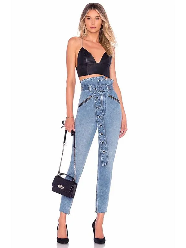 Gorgeous Waist Jeans Pants Bottoms