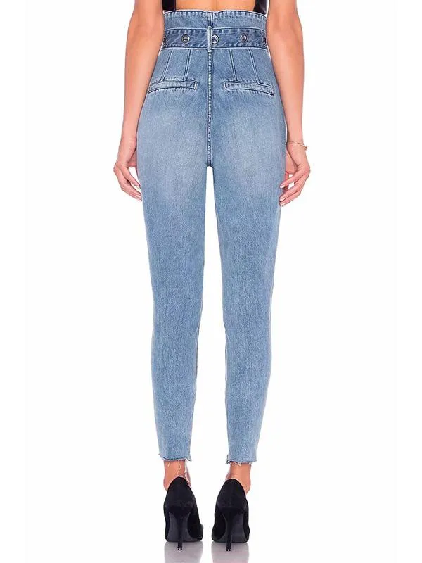 Gorgeous Waist Jeans Pants Bottoms