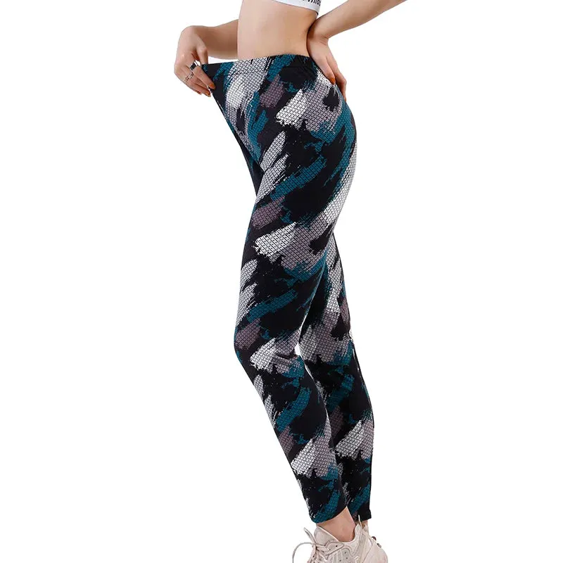 HOT LEGGINGS FLORAL PRINT | CURVEFLEX