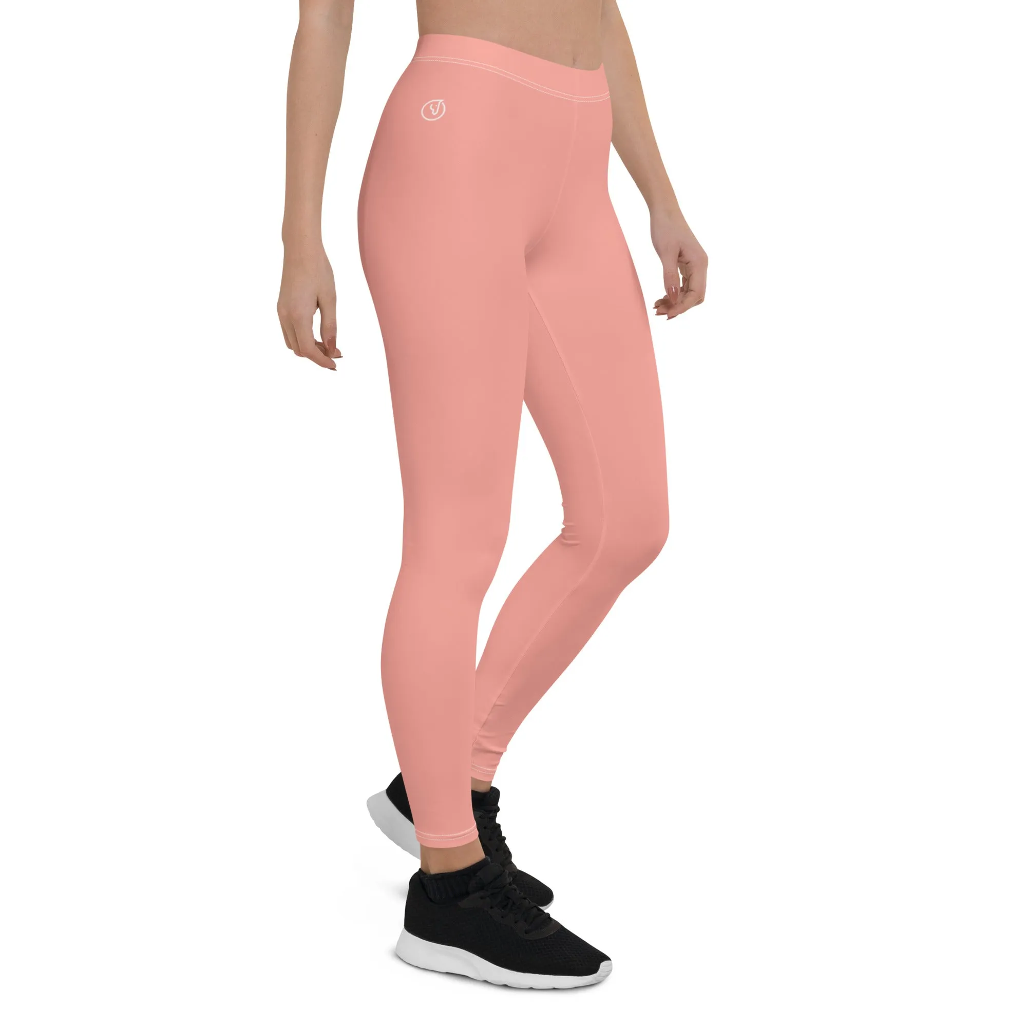 Humble Sportswear™ Mona Pink Spandex Leggings