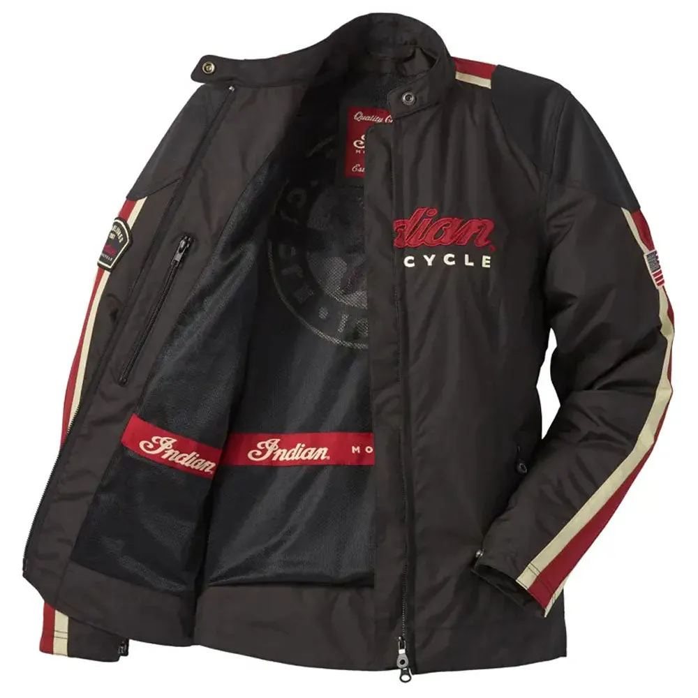 Indian Motorcycle Womens Textile 1901 V2 Jacket Black