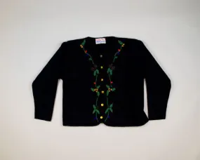 Interesting Trim-Medium Christmas Sweater