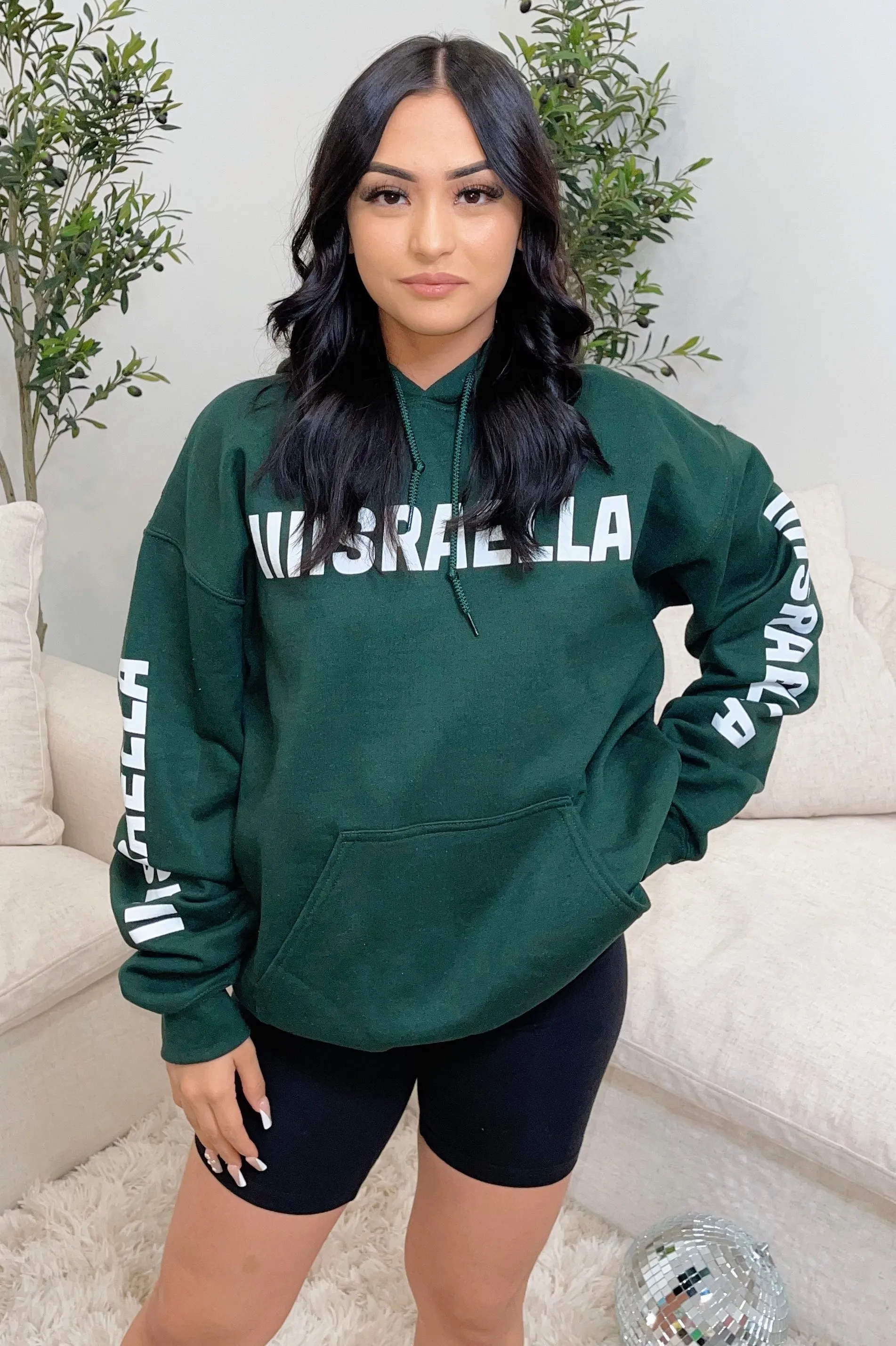 Israella Classic Hoodie (Forest Green)