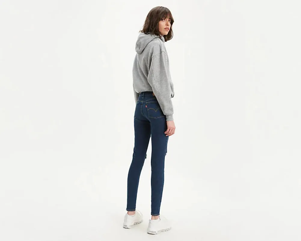 Levis Women's 710 Super Skinny Ripped Jeans - Heads Up