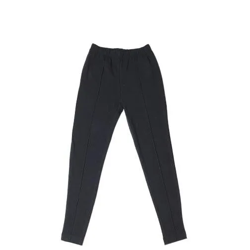 Lucky Seam Front Pants Black