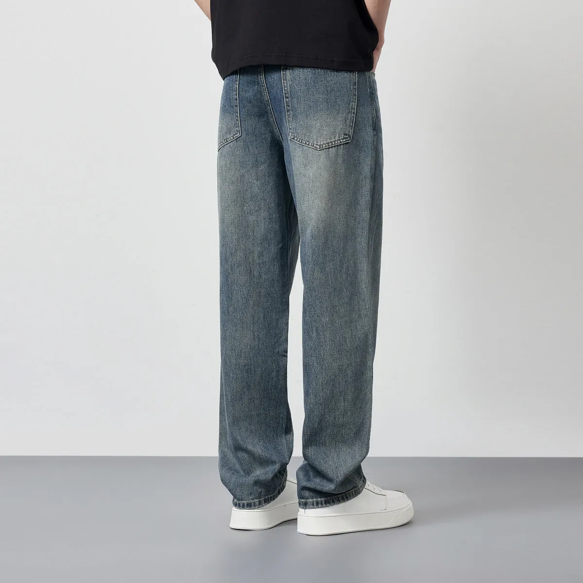 Lysel Lyocell Jeans Boot-cut Pencil Pants Leisure