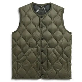 MILITARY CREW NECK DOWN VEST