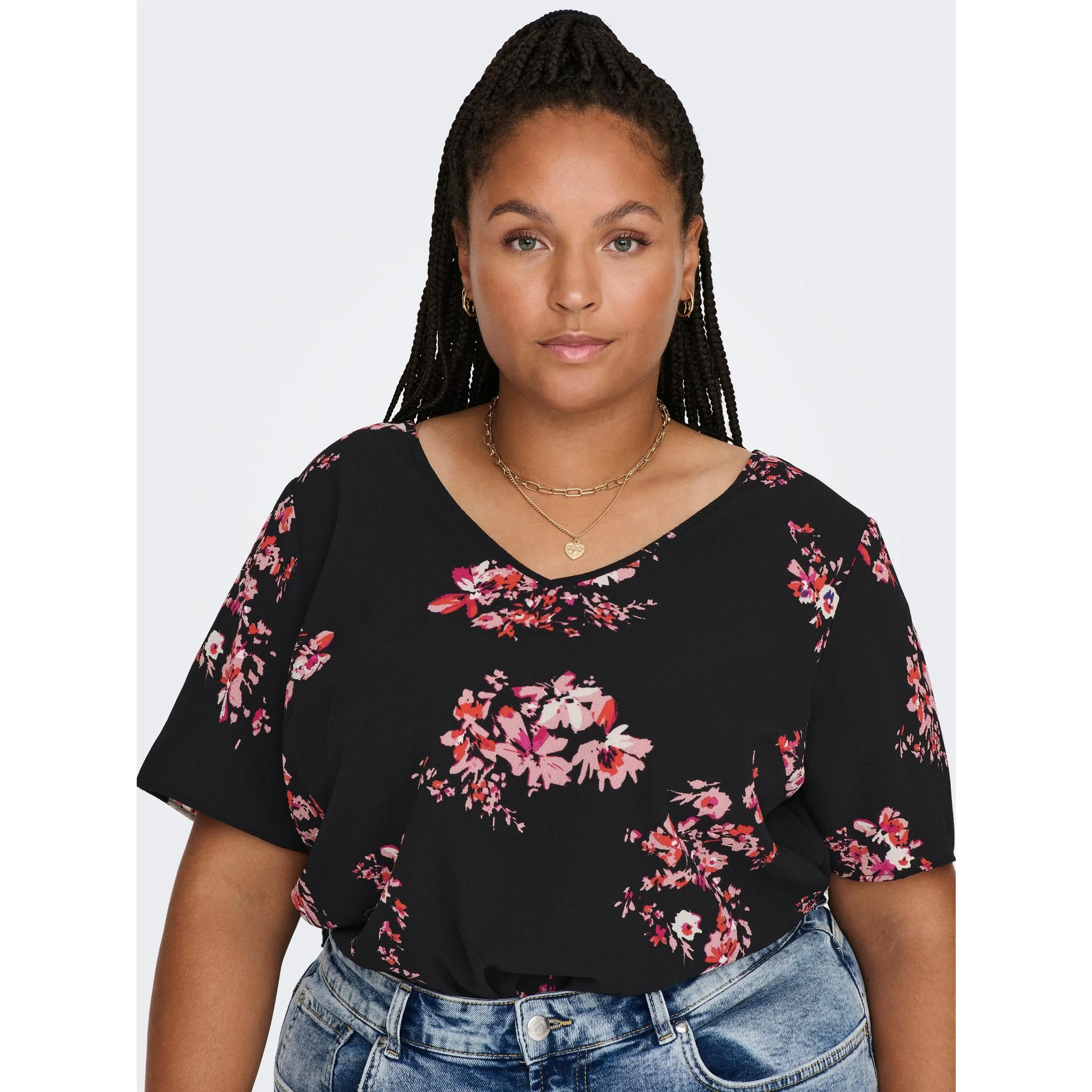 Only Carmakoma Lea Floral Top