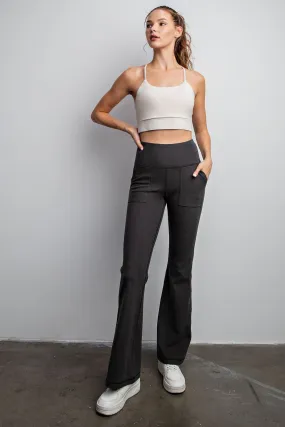 Rachel High Waist Flare Leggings