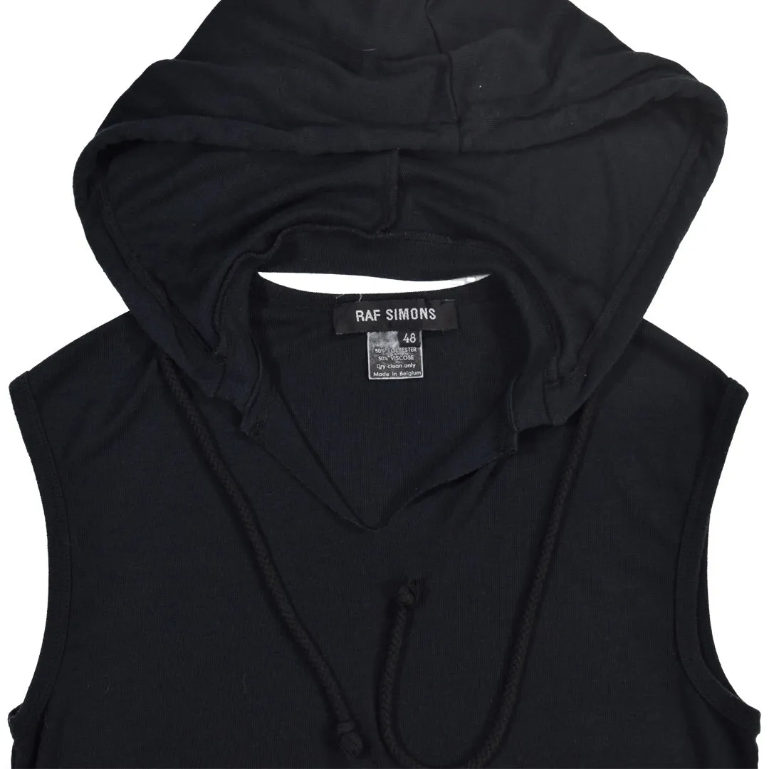 Raf Simons hooded tank top S/S1999 48/medium