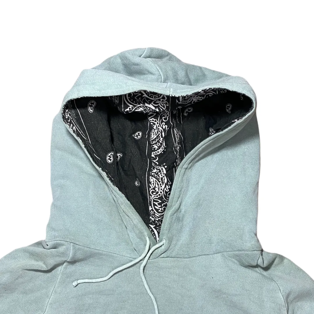 Raf Simons Paisley Detailed Hoodie AW04-05 “Waves” Sz 48