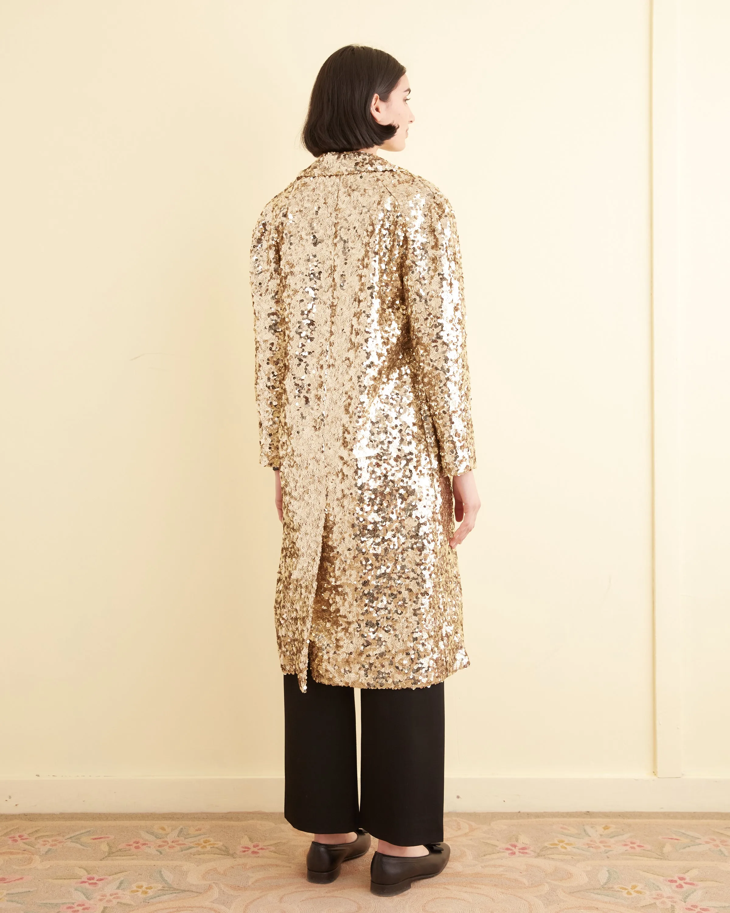 Sequin Worcester Coat