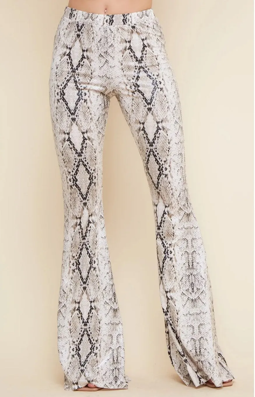 Snakeskin Bell Bottoms