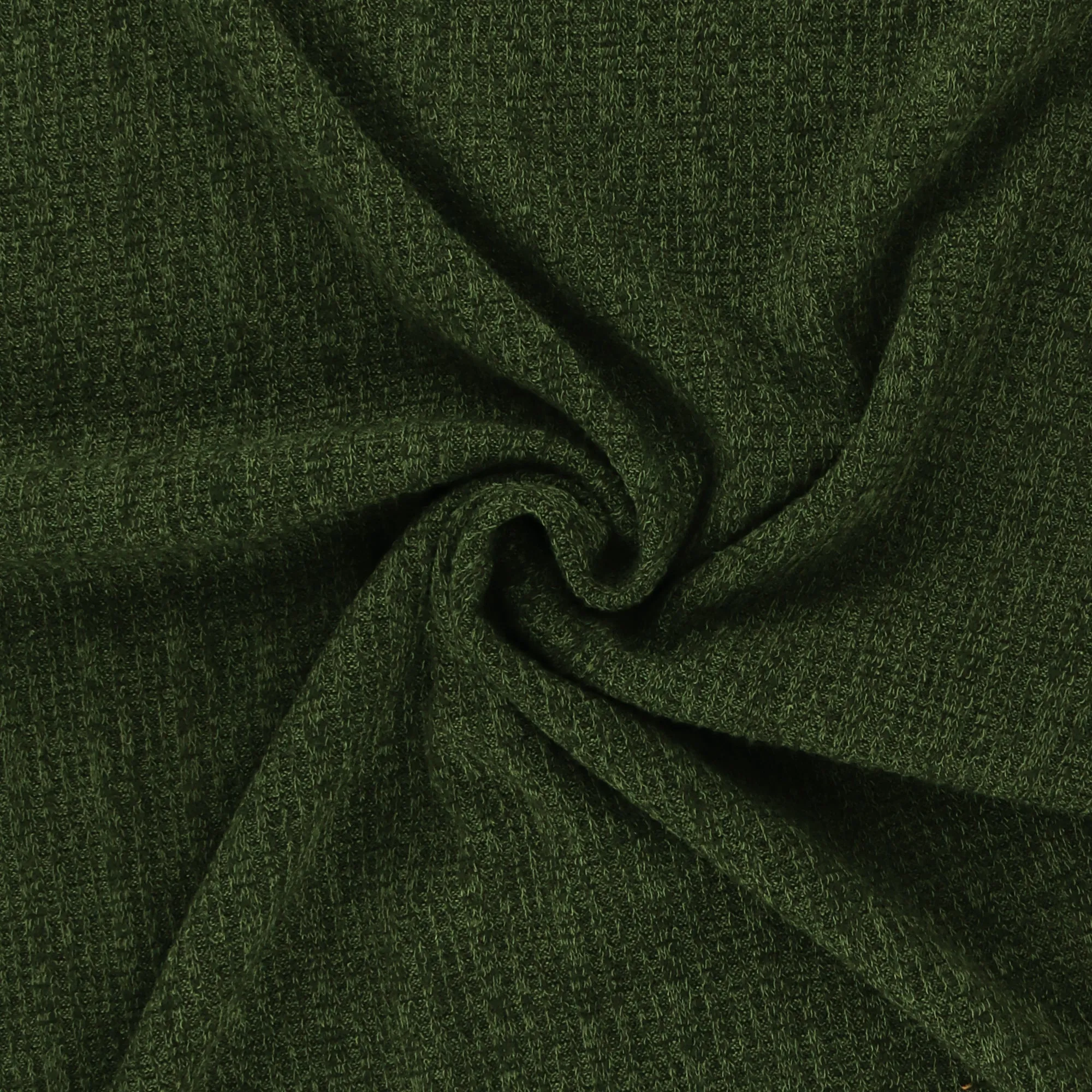 Solid Brushed Knit - FUZZY - 002 - Green