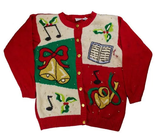 Sound The Bells-Small Christmas Sweater