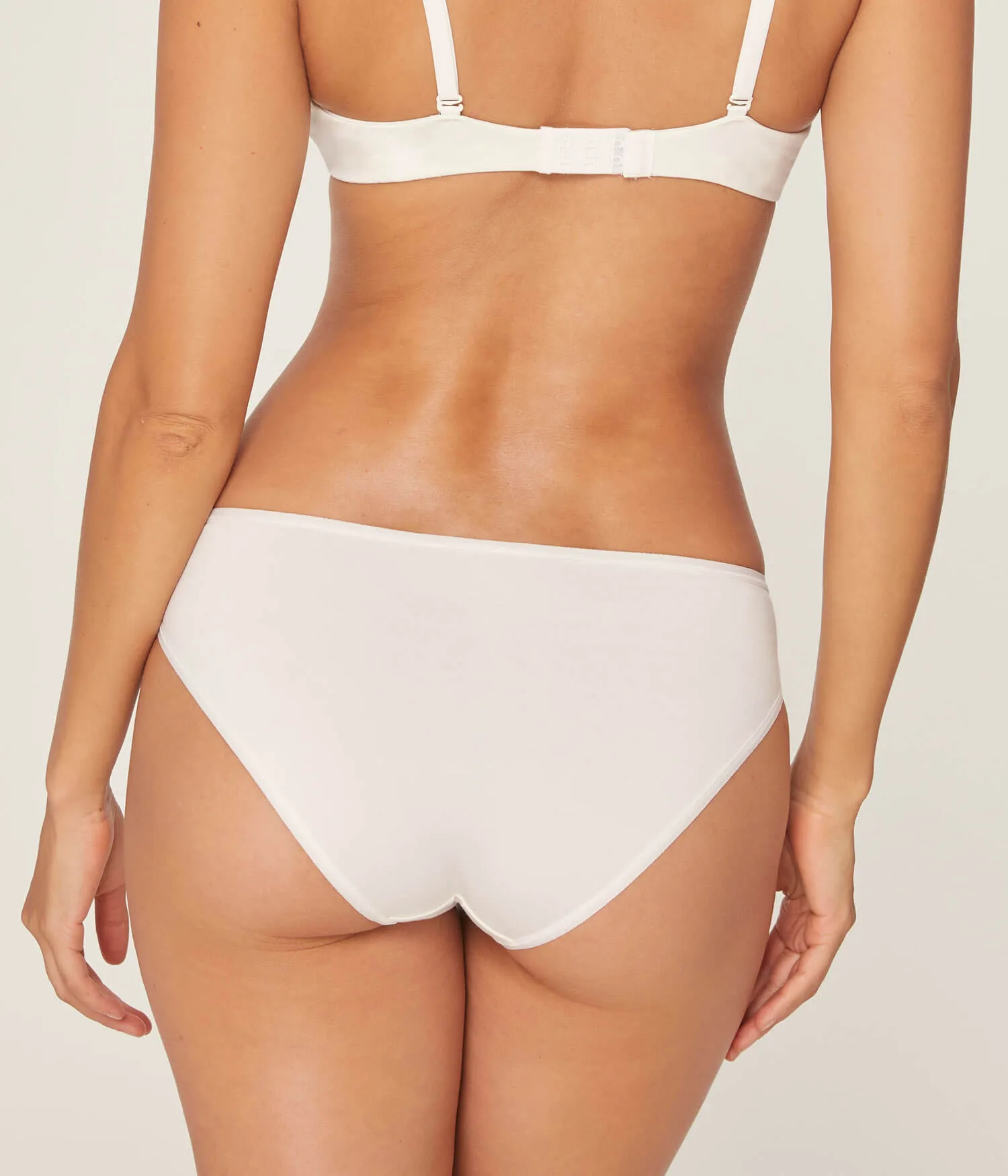 The Bikini Panty - Bamboo Jersey - Snow