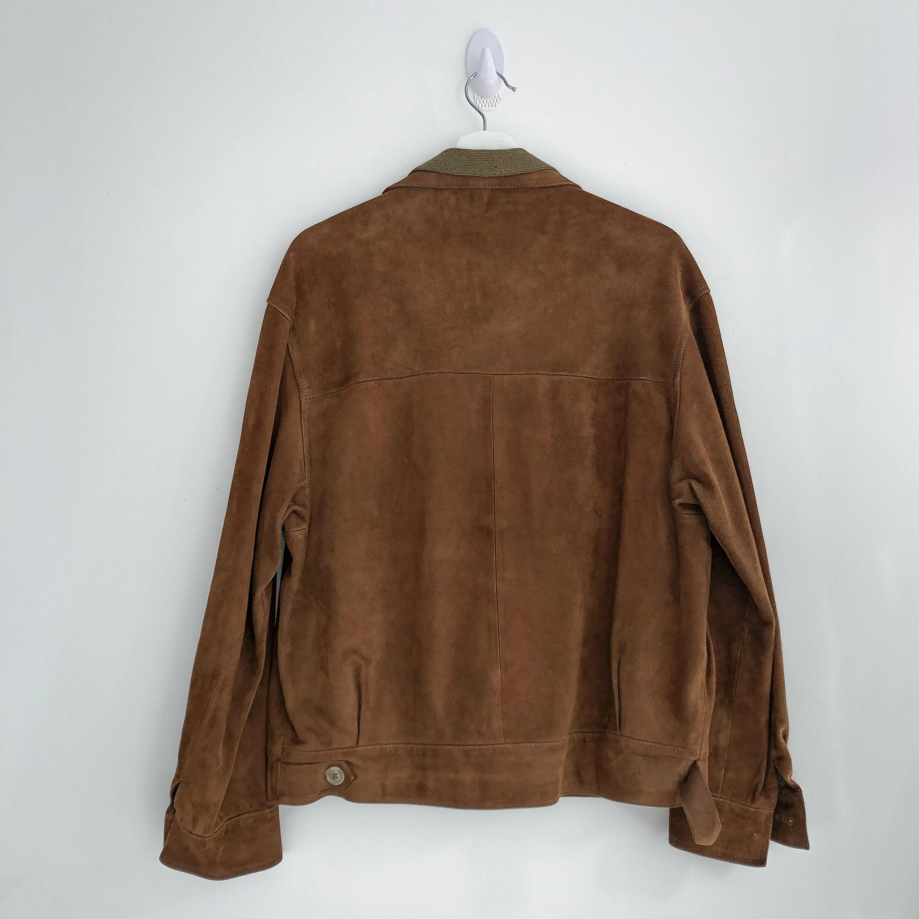 Vintage Suede Motorcycle Jacket