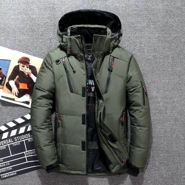 Warm Snow Parkas Windbreaker Jacket