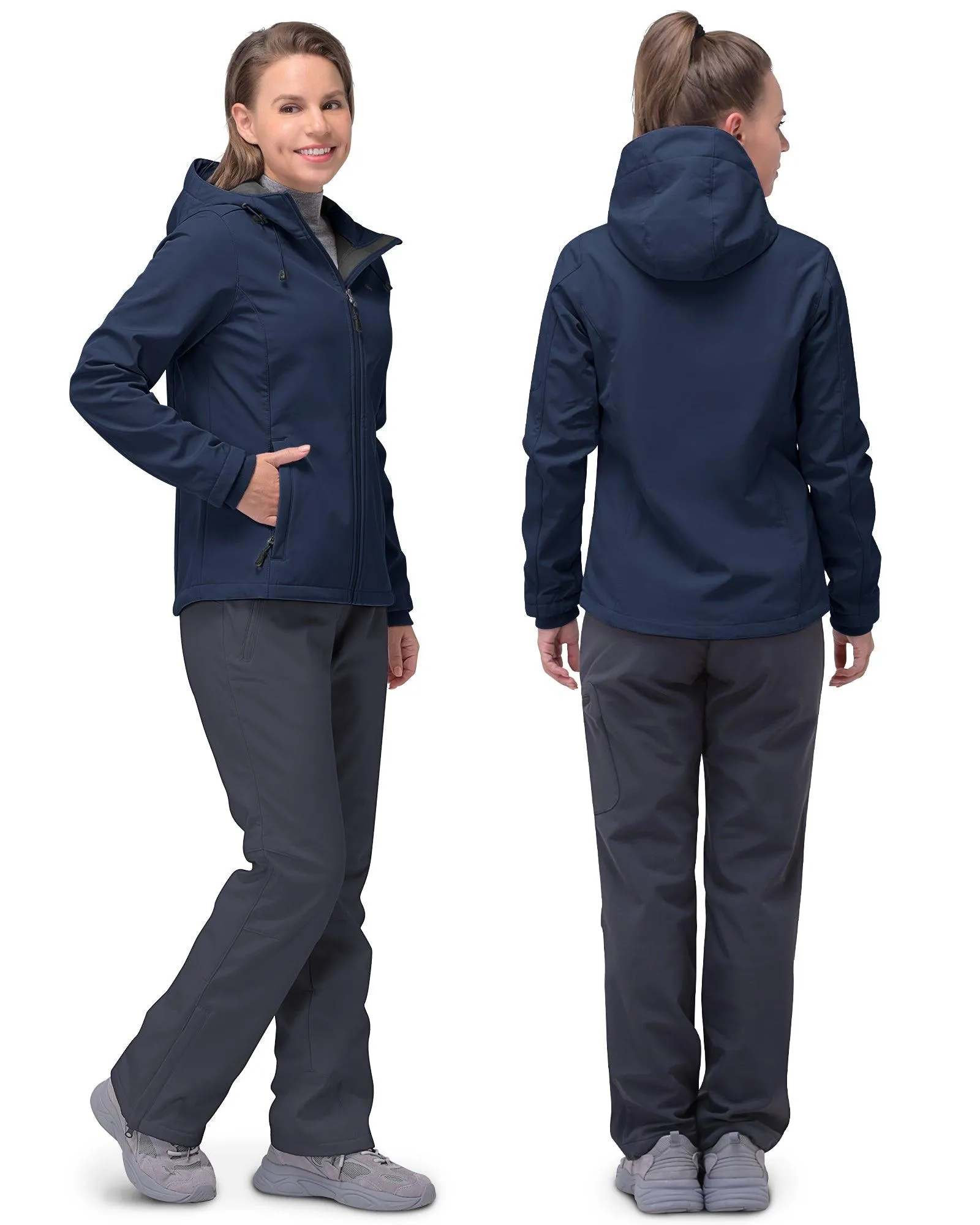 Women's Softshell Fleece Lined Jacket