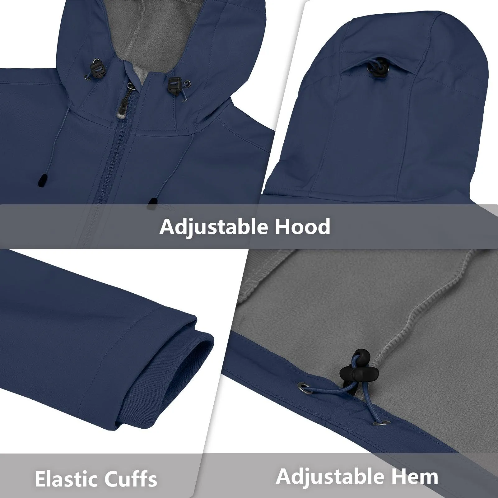 Women's Softshell Fleece Lined Jacket