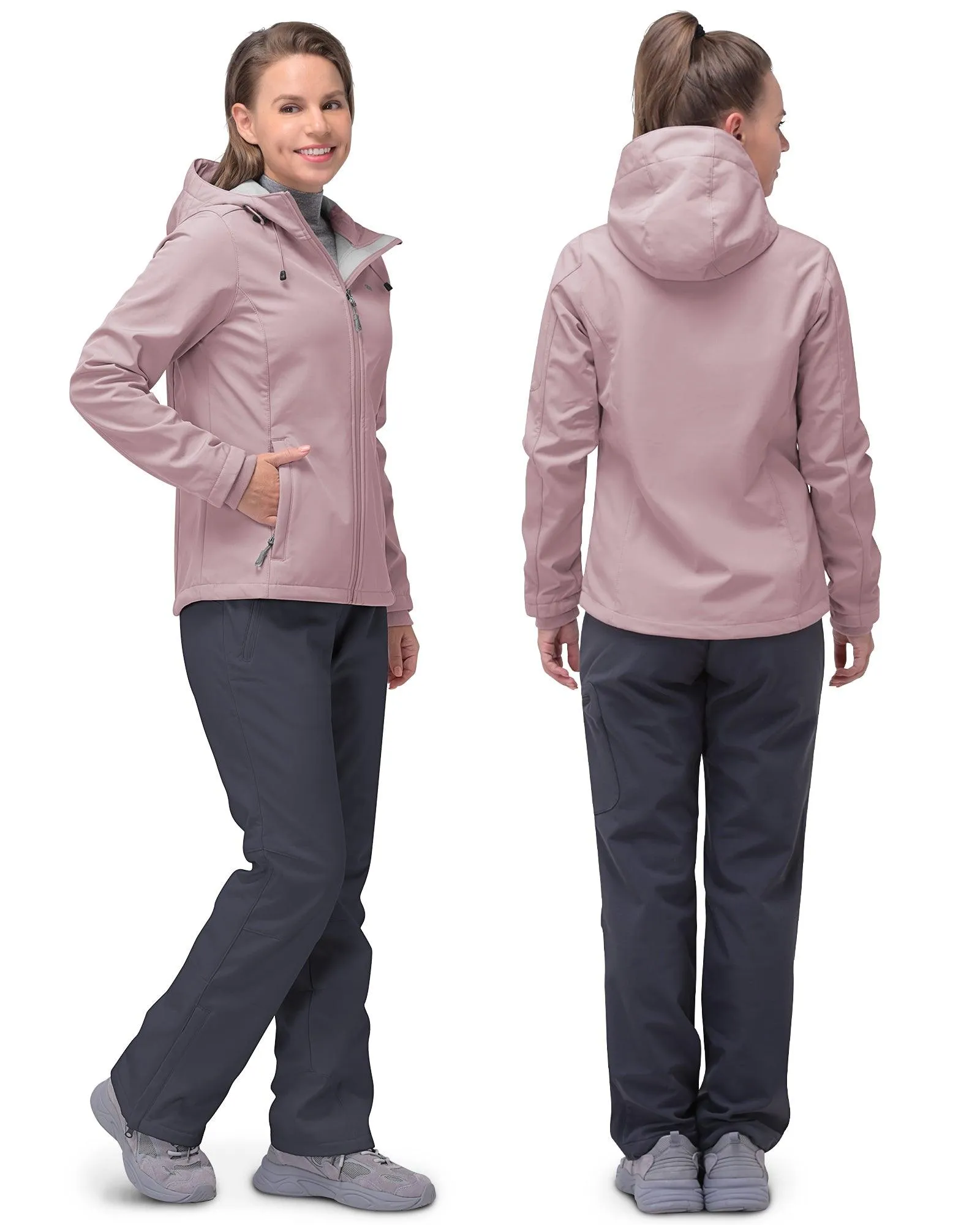 Women's Softshell Fleece Lined Jacket