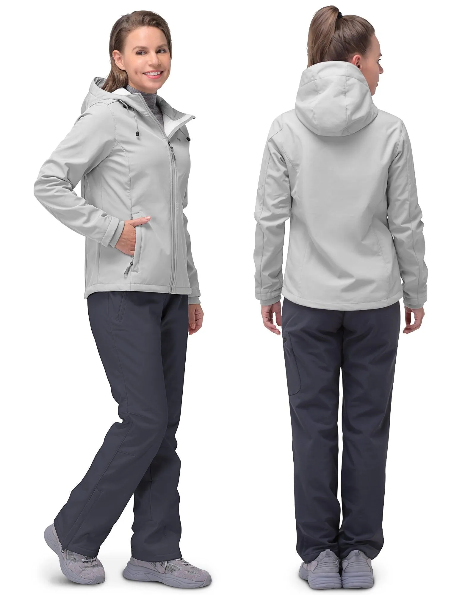 Women's Softshell Fleece Lined Jacket