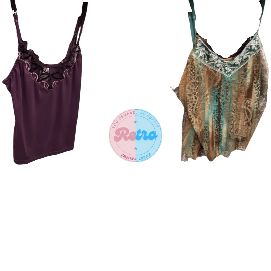 Y2k cami tops mix bundle