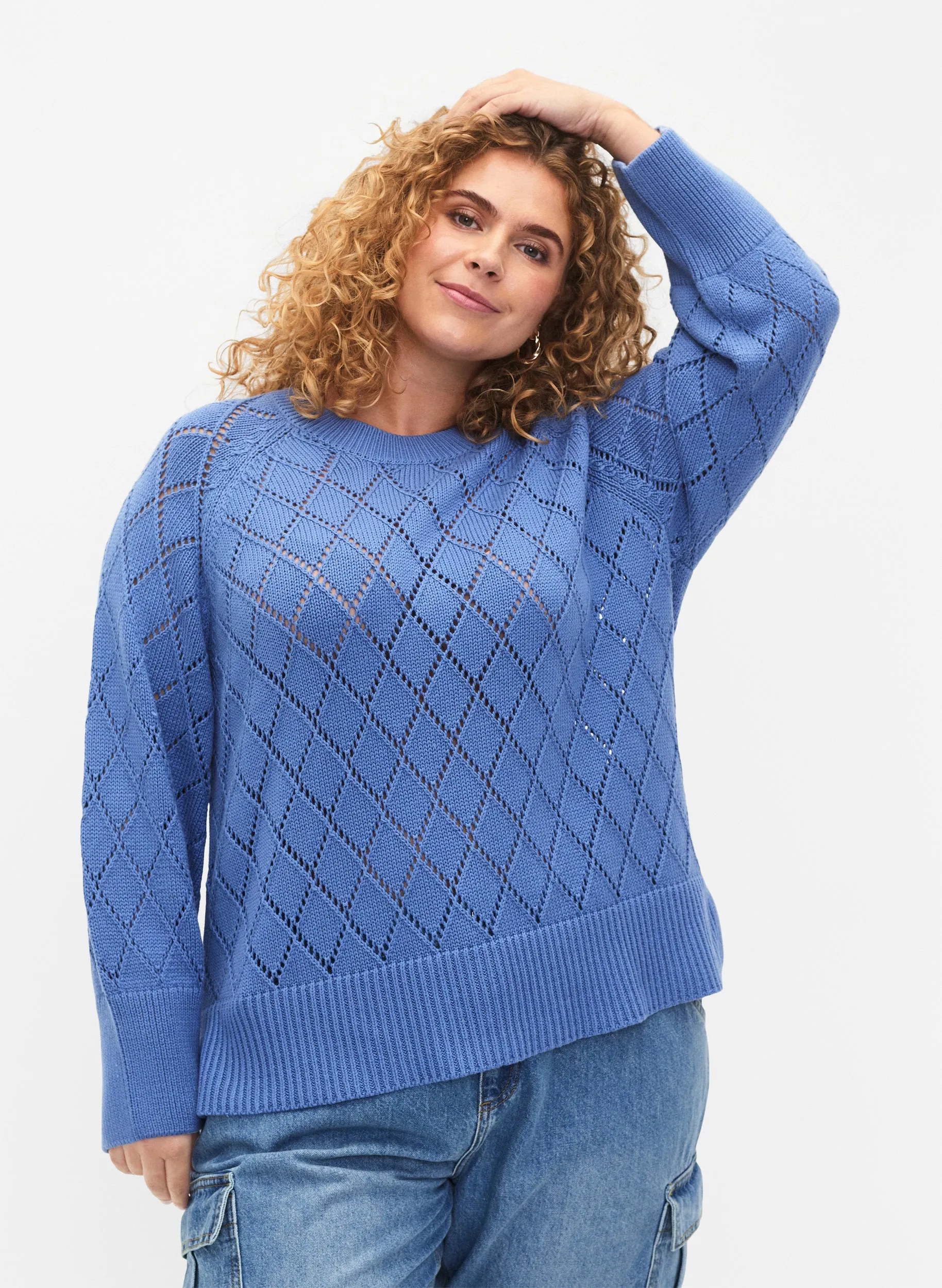 Zizzi Emmi Blue Pullover